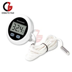 Fish Tank Thermometer LCD Display Aquarium Thermometer ℃/℉ switchable Magnetic - Picture 1 of 14