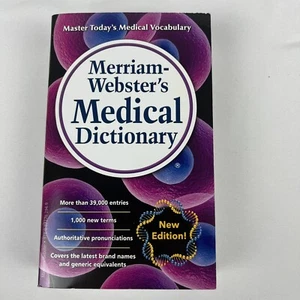 Merriam-Webster's Medical Dictionary, Paperback - Foto 1 di 6