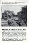 1969 Guide To St Mary The Virgin Oare Somerset  12285