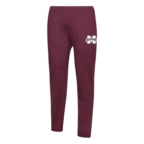 Mississippi State Bulldogs NCAA Adidas Women's Maroon 2018 Sideline Squad Pants Cover