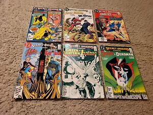 6 lot Secret Origins 6-7, 15-17, 21 Volume 2 DC Comics Batman 1986-87 HIGH GRADE