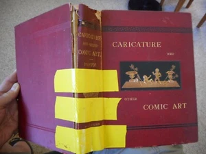 Caricature Comic Art by James Parton 203 illustrations 1877 first ed. - Foto 1 di 12