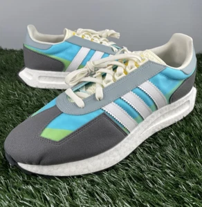 Adidas Originals Retropy E5 [GX9820] Men's Size 13 Casual Shoes Grey White Blue - Picture 1 of 7