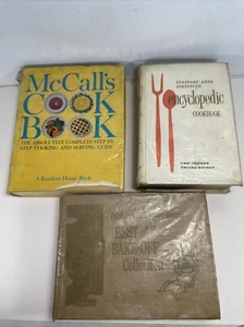 VTG Cookbooks Lot Pillsbury Bake-Off Collection Culinary Arts Institute McCalls - Picture 1 of 24