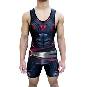 Bushido Armor Wrestling Singlet - folkstyle adult men & youth boys - - Picture 1 of 3