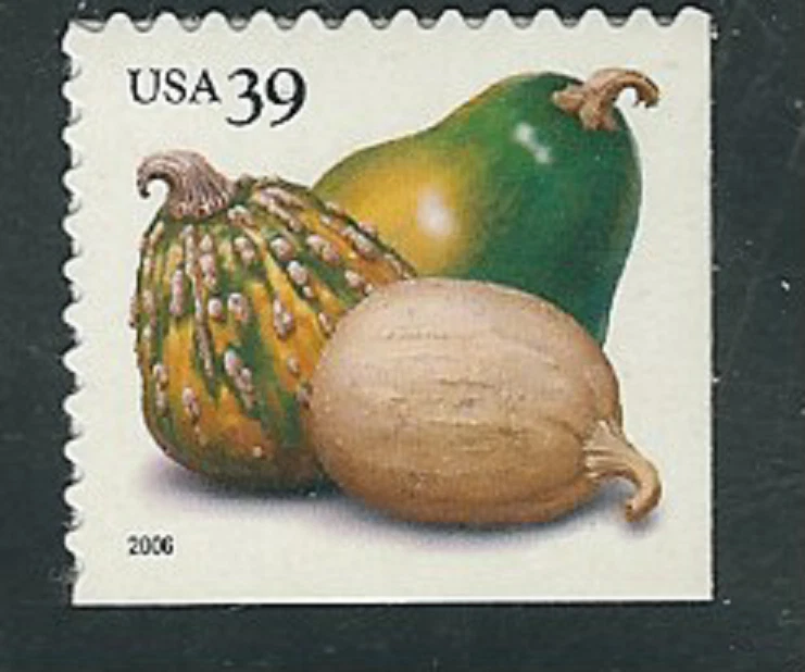 Scott# 4009...39 Cent...Crops...Squashes...2 Stamps - Image 1 of 1