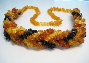 Genuine Massive Beautiful Baltic Amber Necklace 50 g. 20 in !!! - Picture 1 of 4