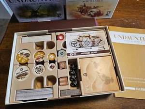 Undaunted North Africa + Expansion Board Game - Organizer / Insert Only - Picture 1 of 3