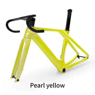 Cuadro de bicicleta de carretera de carbono freno de disco 700*32C cuadro ligero brillo mate Foto 1 de 4