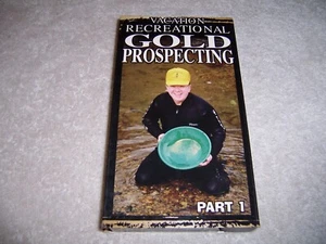 Vacation Recreational Gold Prospecting Part 1 VHS Video panning - Imagen 1 de 3