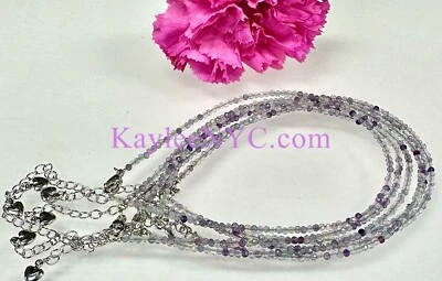 Venta al por mayor Lote 6 Piezas 2mm Tobilleras Fluorita Natural Cristal Energía Curativa Foto 1 de 3