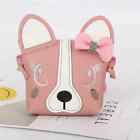 Girls Cute Pink Dog Design Mini Shoulder Purse(Bag)