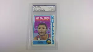 Tarjeta All Star Elvin Hayes 1974 Topps #30 con certificación PSA/ADN firmada a mano automática - Imagen 1 de 2