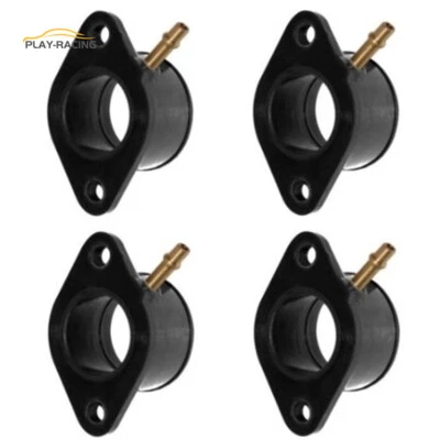 4X Carburetor Intake Manifold Boot For 1977-1979 Kawasaki KZ650C Custom KZ650B - Image 1 of 4