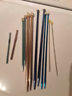 Lot of Vintage Knitting Needles 5 Pairs and 2 Crochet needles