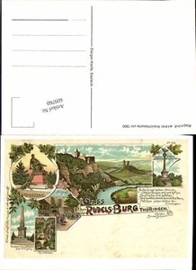 609760,Studentika Studentica REPRO Rudelsburg Rudels Burg - Picture 1 of 1