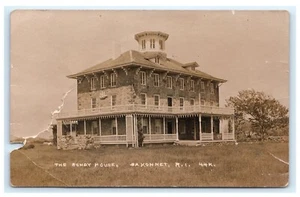 The Bundy House Sakonnet R.I. Rhode Island RPPC Postkarte G4 - Bild 1 von 2