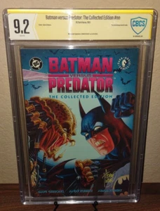 BATMAN VERSUS PREDATOR THE COLLECTED EDITION #NN SIGNED ADAM KUBERT - Picture 1 of 4