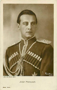 IWAN PETROVICH SERBIO SILENCIOSO/SONIDO PELÍCULA ACTOR P/C - Imagen 1 de 2