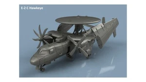 L'Arsenal Models 1/350 E-2C HAWKEYE with FOLDED WINGS (2) 3D Printed Set - Picture 1 of 1