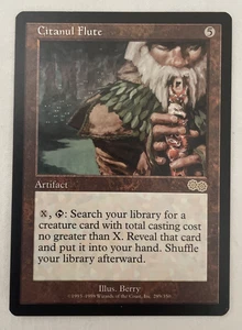 1x Citanul Flute Urza's Saga MTG Magic the Gathering NM - Picture 1 of 2