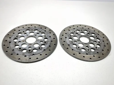 07-12 Harley Ultra Classic Electra FLHTCUSE3 Front Disc Brake Rotors - Image 1 of 4