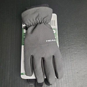 HEAD Herren wasserdichte Hybrid Handschuhe grau/schwarz M-Medium Style # 2621013 NEU - Bild 1 von 5