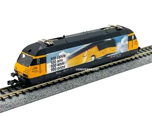 N Scale Kato/Lemke K137111 SBB Re4/4 460 Electric Locomotive Swiss Post #006-0 - Picture 1 of 23
