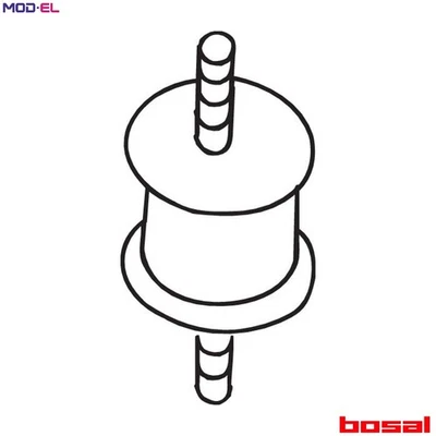 SISTEMA DE ESCAPE TIRA DE GOMA 255-038 PARA VAUXHALL FRONTERA/Mk OPEL25TDS 2.5L 4cyl Foto 1 de 4