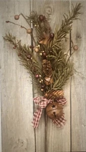 Rustic Holiday Pine 16” Pick New - Picture 1 of 1