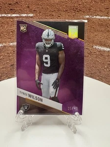 2023 Panini Donruss Elite - Rookies Tyree Wilson #192 Purple /49 (RC) - Picture 1 of 2
