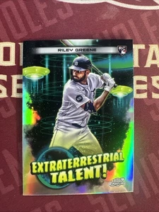 Riley Greene 2023 Topps Chrome Cosmic #ET-5 Extraterrestrial Talent Rookie RC - Picture 1 of 2