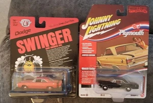 1:64 M2 Auto Drivers R126 1969 Dodge Dart Swinger 340 Plus JL 1967 GTX - Bild 1 von 2
