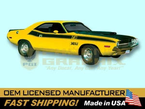 1970 Dodge Challenger T/A COMPLETE Decals & Stripes Kit - Bild 1 von 1