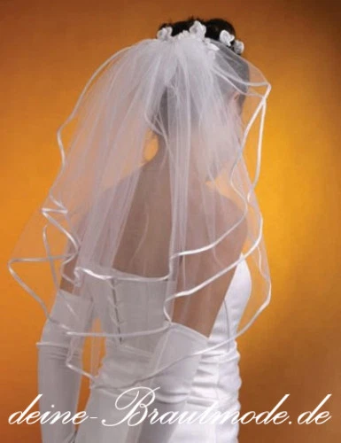 Schleier Brautschleier z.Brautkleid Hochzeitskleid neu - Bild 1 von 1