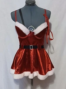 Sexy conjunto de Papá Noel French Affair - talla M - nuevo con etiquetas 42 $ - Imagen 1 de 7