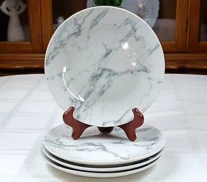 Royal Norfolk Marmor Design Dessertteller - 4er Set Salatteller 8" Mittagessen - Bild 1 von 8
