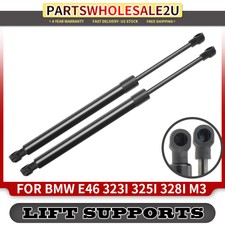 Qt2 Front Hood Lift Support shocks struts For 1999-2000 BWM 323i SG40204