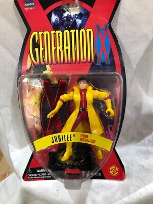 Figura de acción Marvel Generation X Jubilee 1995 Toy Biz #43120 Foto 1 de 2