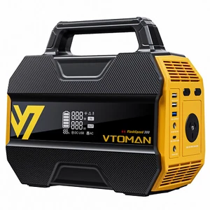 VTOMAN FlashSpeed 300 Portable Power Station 300W for Home Blackout, Camping AU - Picture 1 of 9