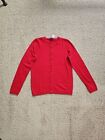 Talbots Red Button Front Cardigan Size Xs NWT