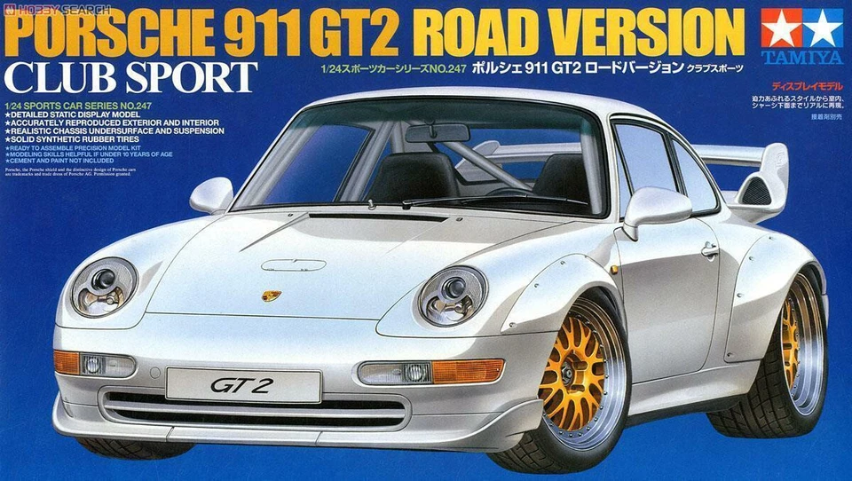 Porsche 911 Gt2 Club Sport 1 24 Ta24247 - Tamiya modellismo