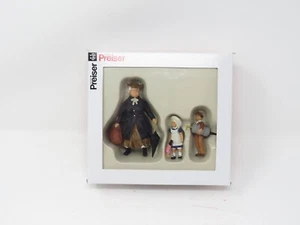 Preiser G 45061 Nanny Children Kids Lady Boy Girl Pedestrians People Figure Set - Picture 1 of 6