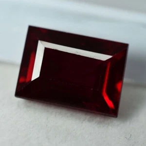 AAA 10 Ct+ Natural Blood Red Mozambique Ruby Emerald CERTIFIED Loose Gemstone - Picture 1 of 4
