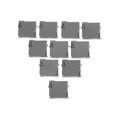 10pc 8 pin MICRO SD card TF Card Holder Memory Card Slot Connector Socket XBUK
