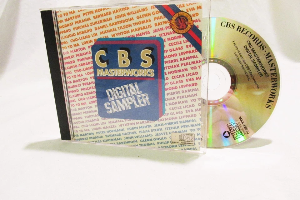 CBS Masterworks Digital Sampler Music CD 1986MXK 42070 Foto 1 de 2