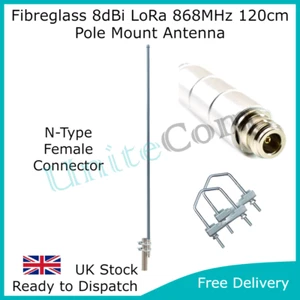 LoRa Helium HNT 868 MHz N-Typ 8dBi Antenne Antenne Bobcat Nebra RAK Syncrobit - Bild 1 von 4