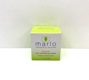 Brand NEW Marlo Hydroponic Skincare Bloom Lush Revitalizing Cream FULL SIZE - Picture 1 of 1