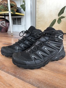 Salomon Black Boots for Men for Sale 