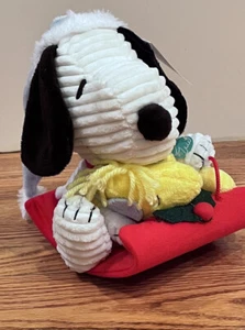 Peanuts Musical Weihnachten animiert Snoopy & Woodstock singend & schlitten Snoopy - Bild 1 von 10